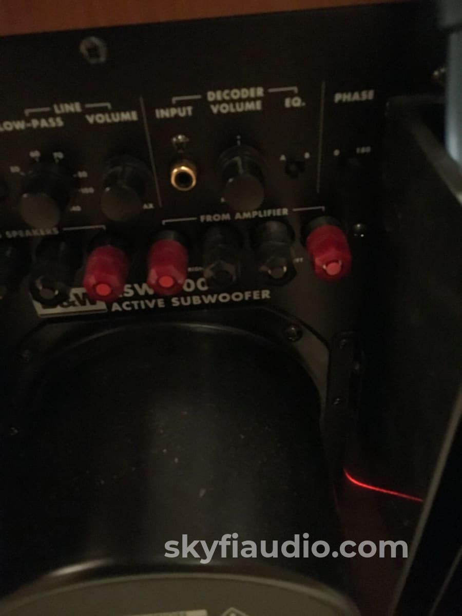 B&W (Bowers & Wilkins) Asw-4000 15 Subwoofer Speakers