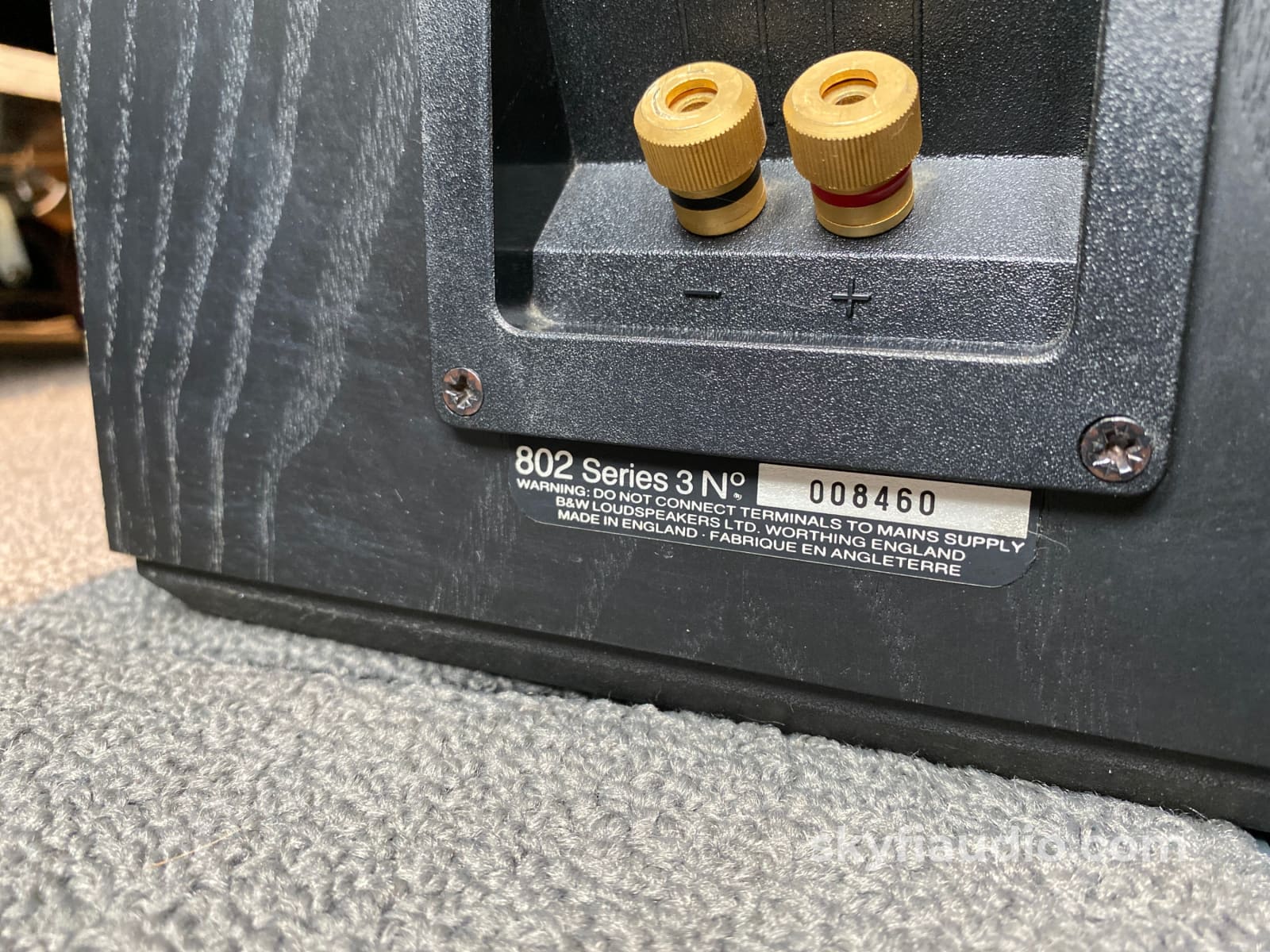 B&W (Bowers & Wilkins) Matrix 802 Series 3 Speakers - Survivor Pair!