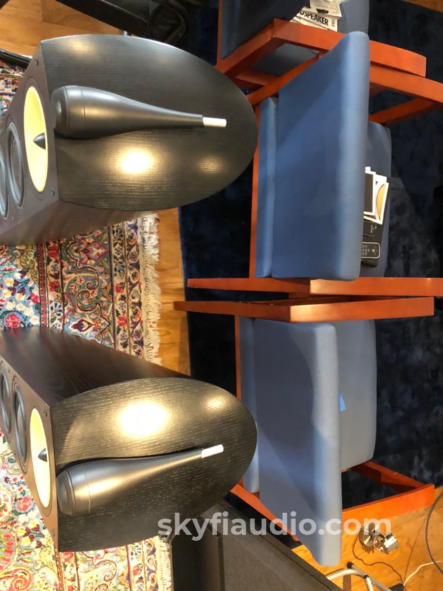 B&W (Bowers & Wilkins) Nautilus 804N Speakers In Black