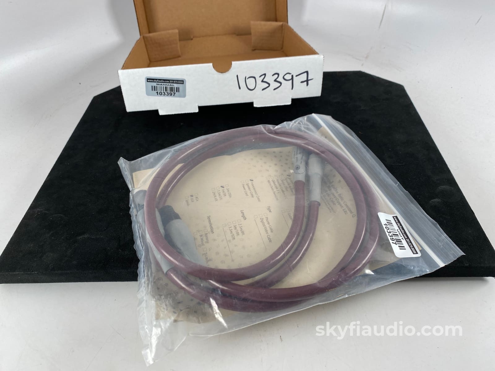 Cardas Audio Golden Cross Xlr Interconnects 1M Cables