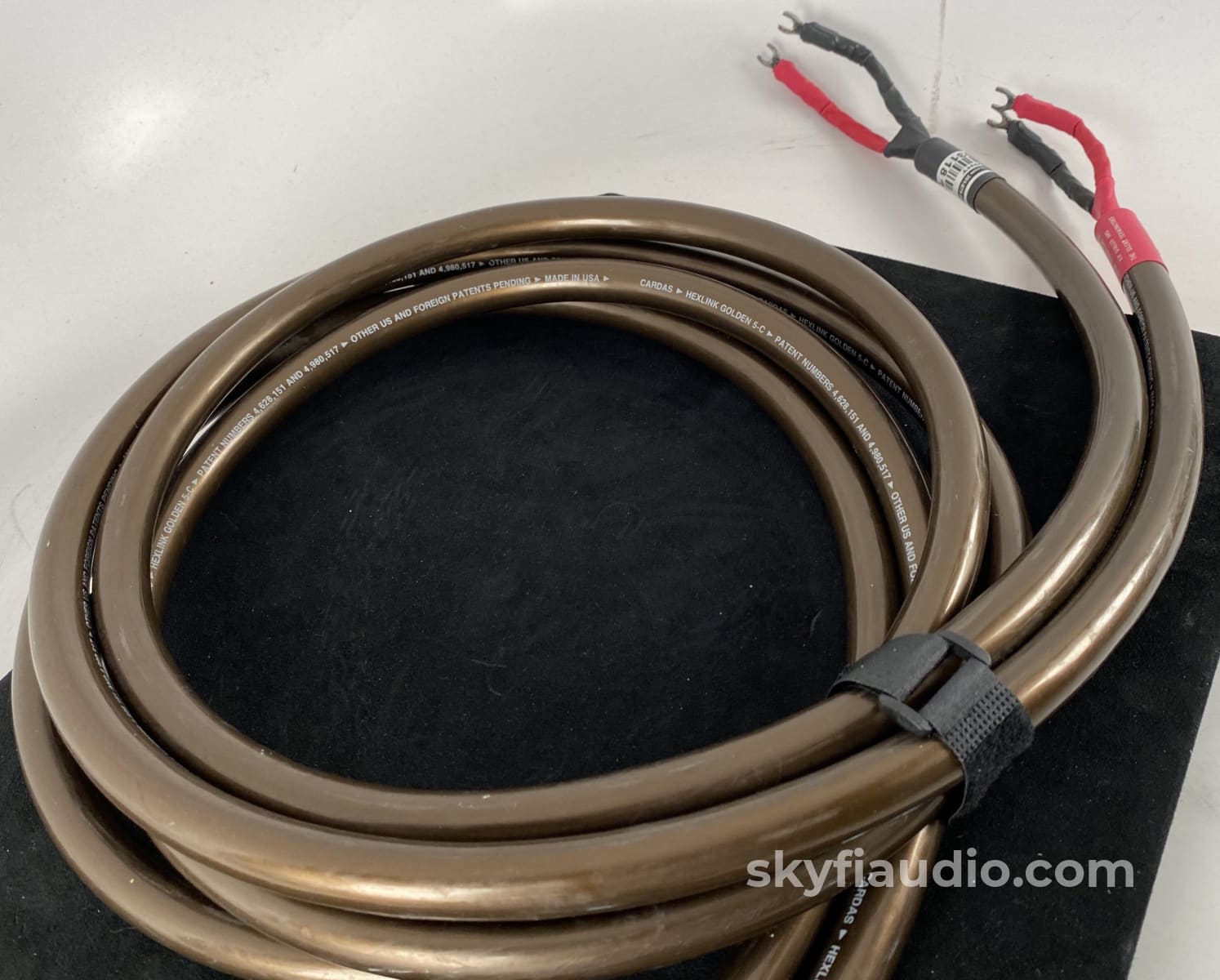 Cardas Hexlink Golden 5-C Speaker Cable Pair - 3M Cables