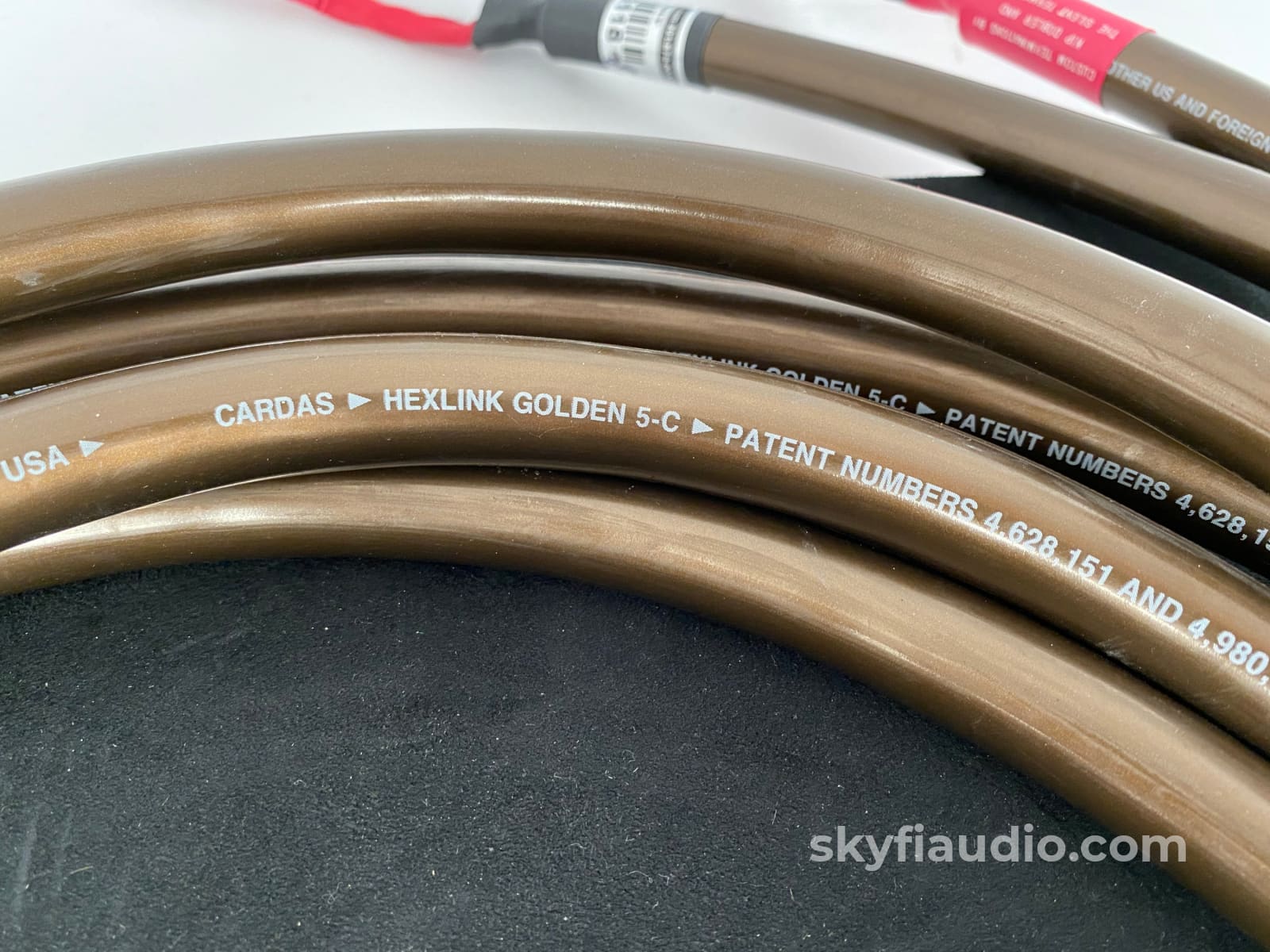 Cardas Hexlink Golden 5-C Speaker Cable Pair - 3M Cables