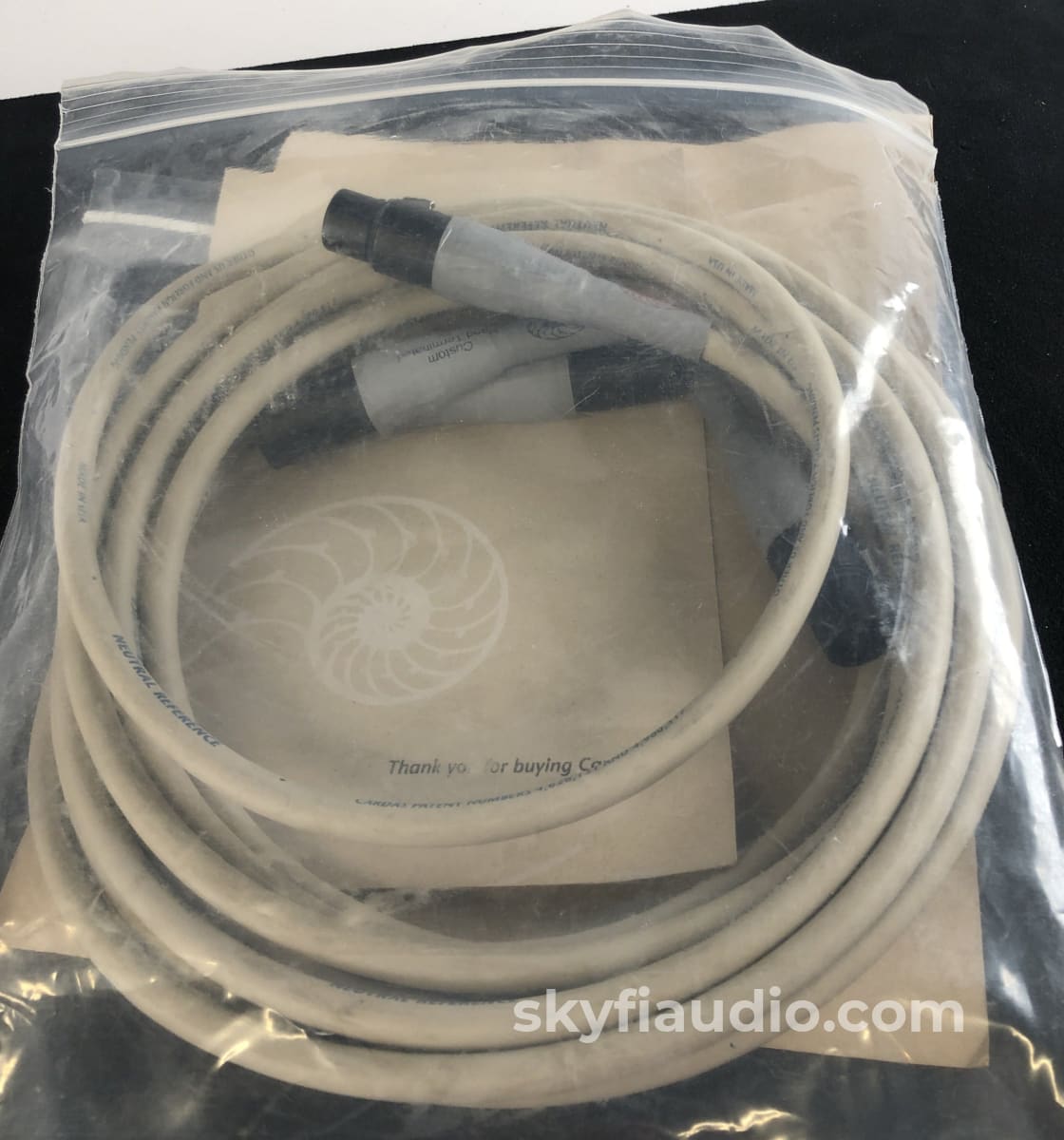 Cardas Neutral Reference Xlr Cable - New 3M Cables