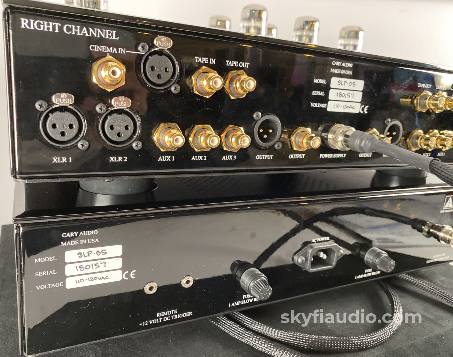 Cary Audio Slp-05 Tube Analog Preamp With Upgrades Preamplifier