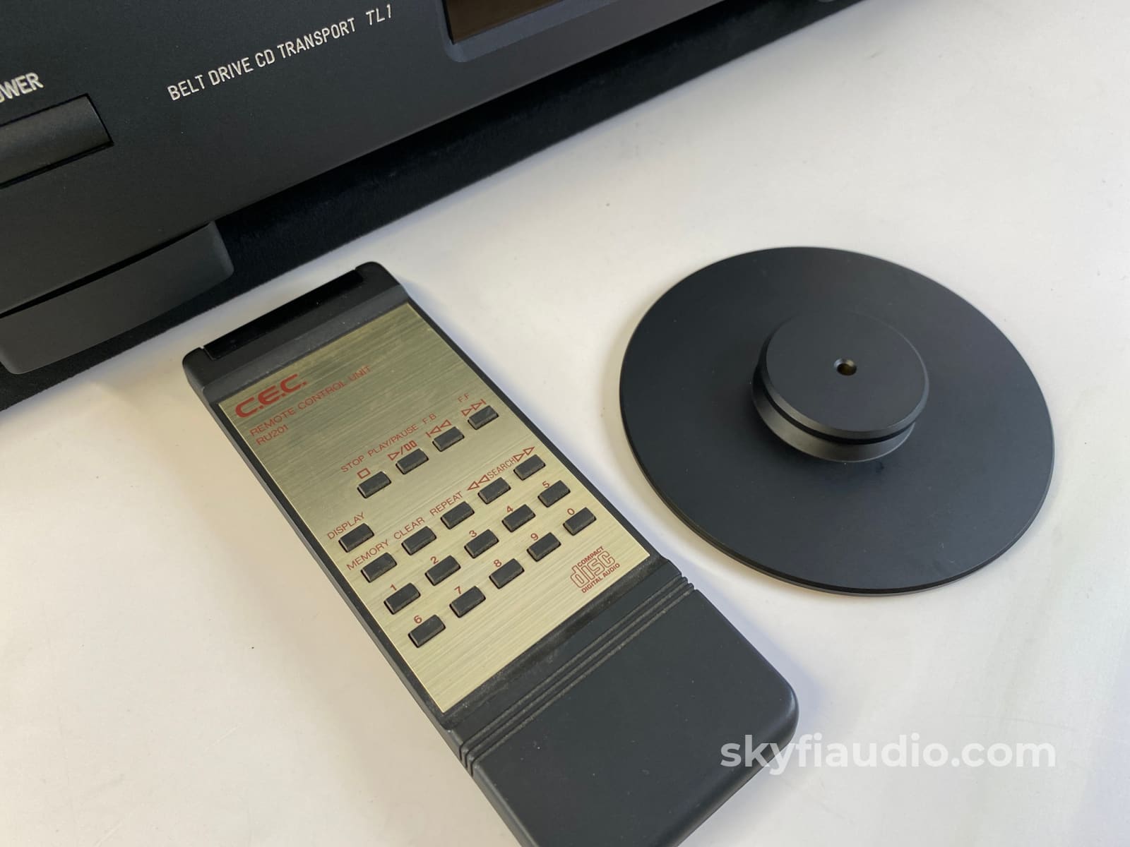 Cec Tl1 Belt Drive Cd Transport! Top Loading And Serviced + Digital