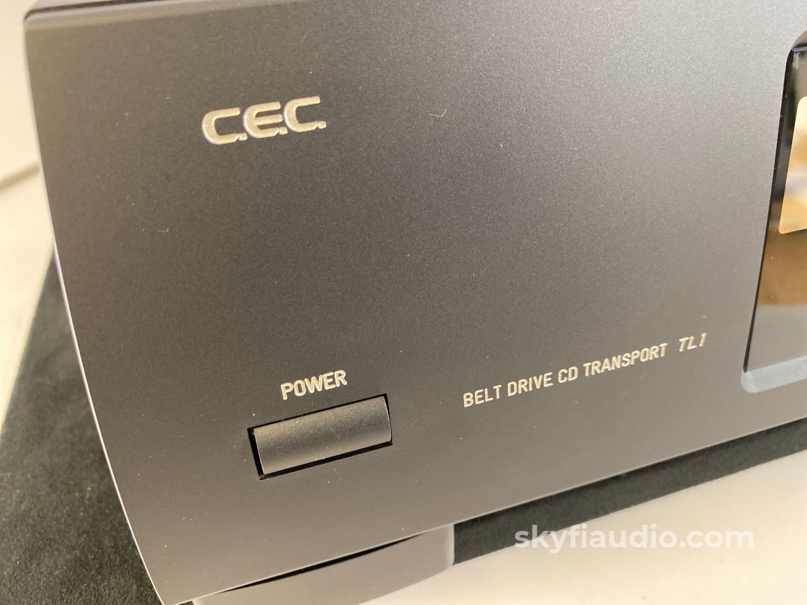 Cec Tl1 Belt Drive Cd Transport! Top Loading And Serviced + Digital