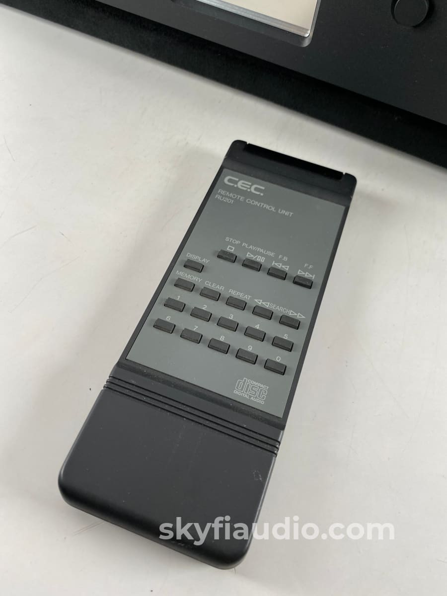 Cec Tl2 Belt Drive Cd Transport - Rare + Digital