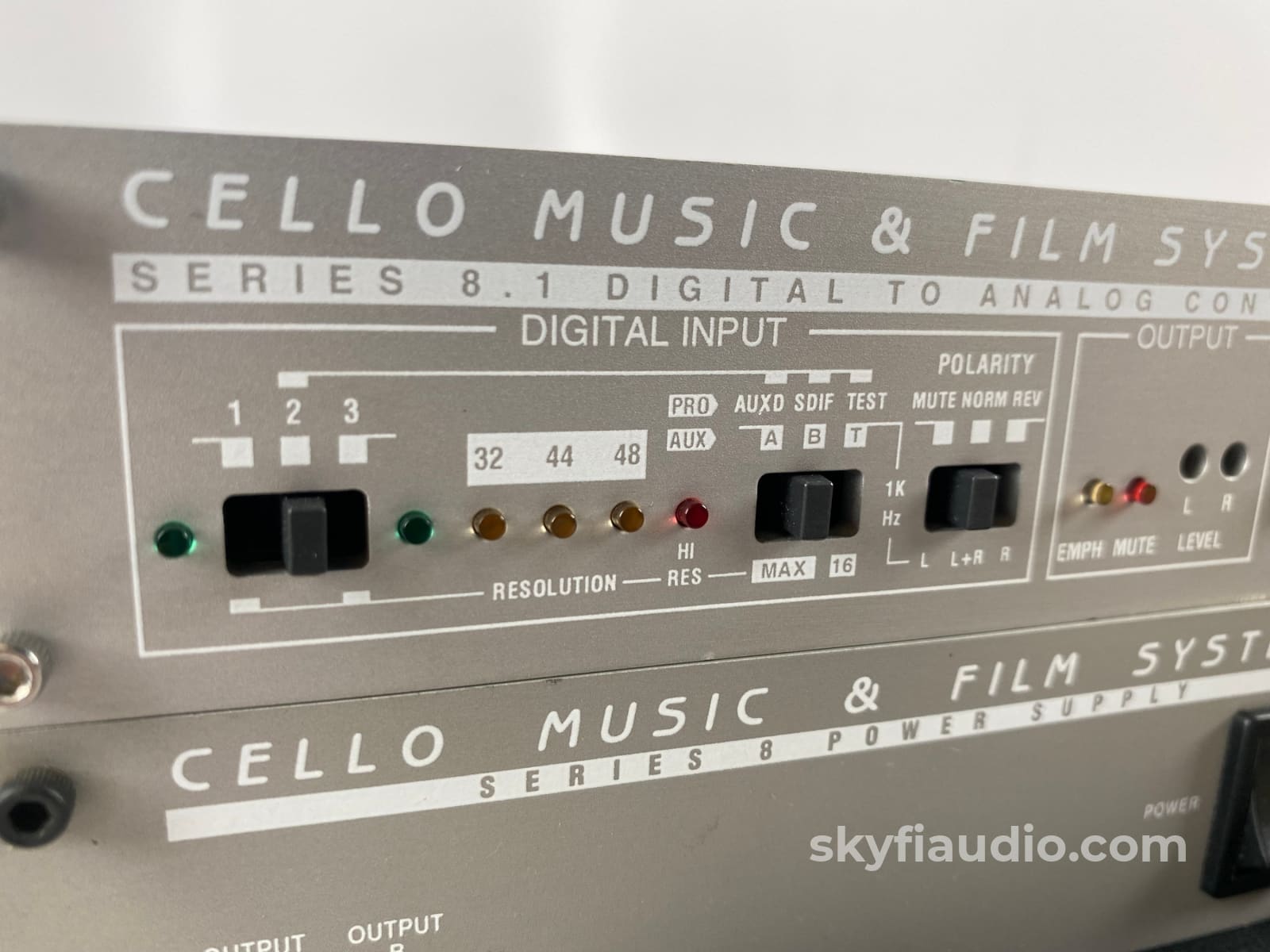 Cello Music & Film Systems Series 8.1 Dac With Power Supply Cd + Digital