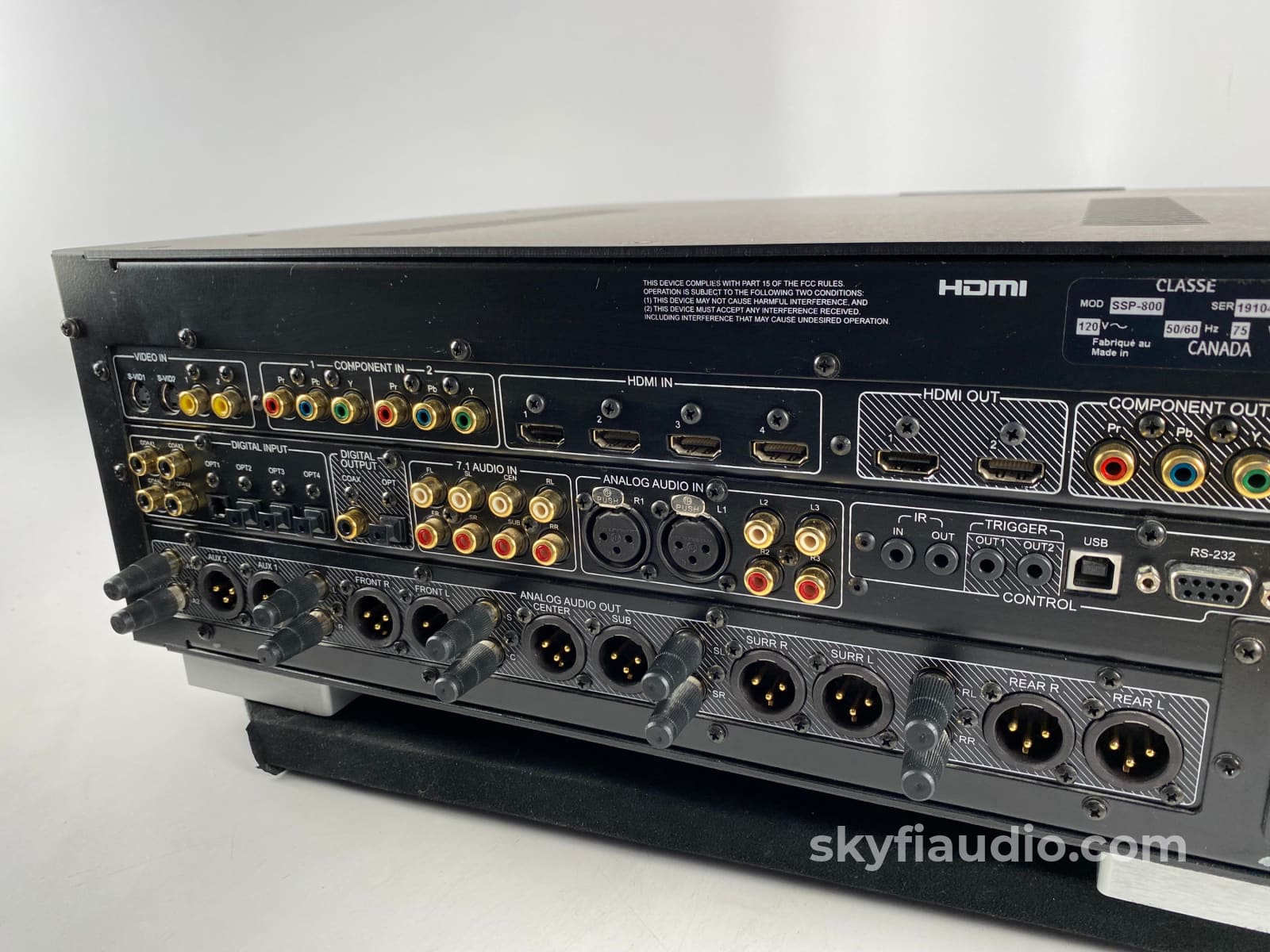 Classe Ssp-800 Flagship Theater Surround Sound Processor - Lossless Dolby Truehd Dts-Hd Master Audio