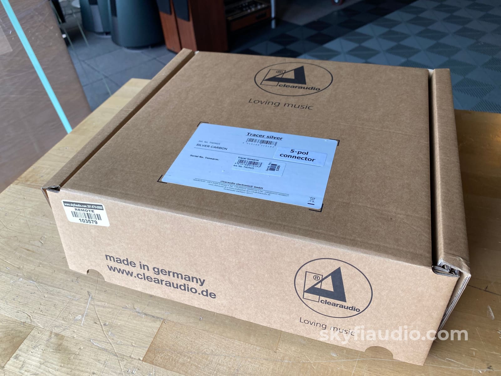 Clearaudio Satisfy Carbon Fiber (Cf) Tonearm - New In Open Box Accessory