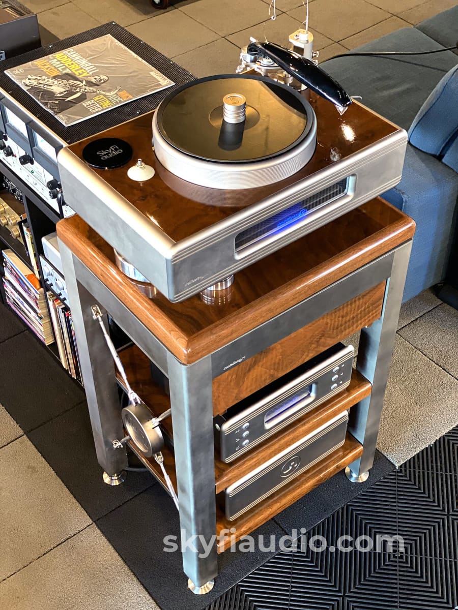 Continuum Audio Labs - Caliburn Turntable With Cobra Arm, Stand, and M