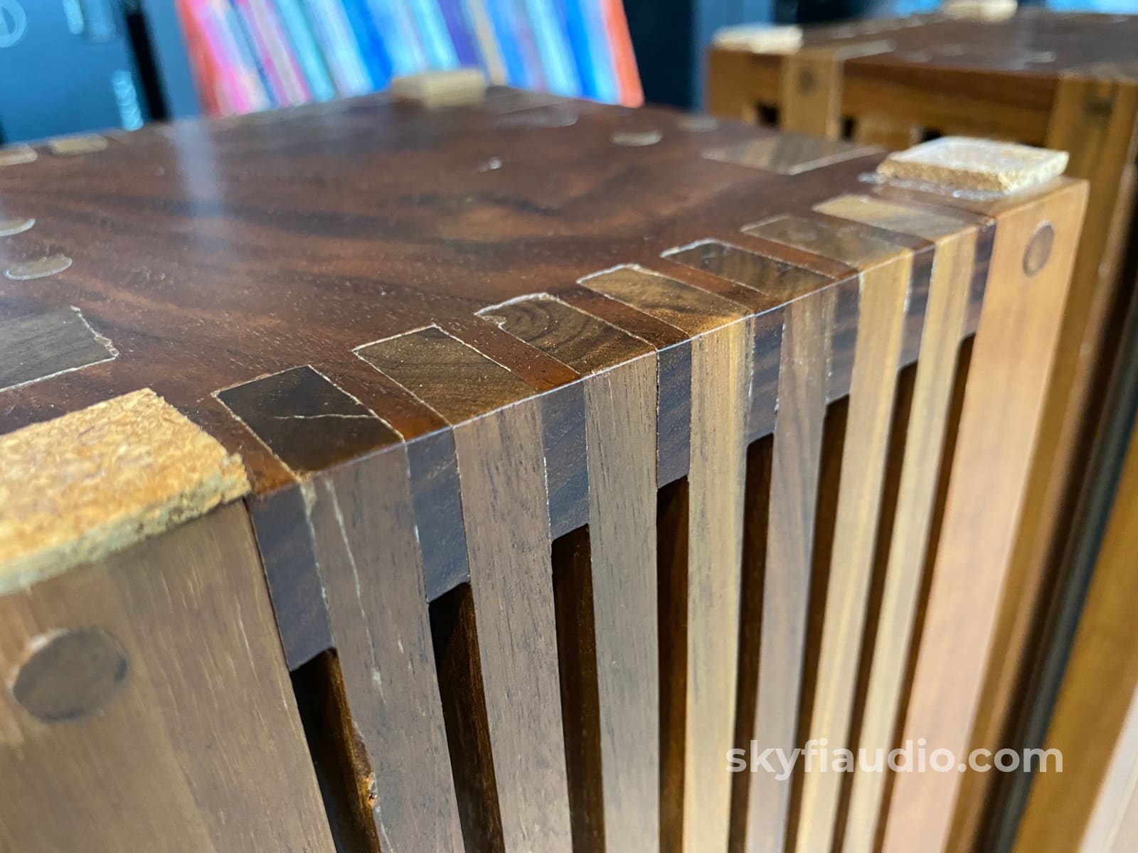 Core Audio Hardwood Speaker Stands Very Rare Accessory