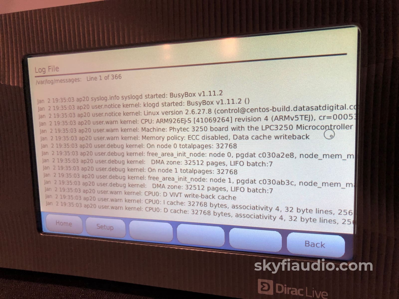 Datasat Digital Rs20I Flagship Theater Processor Preamplifier