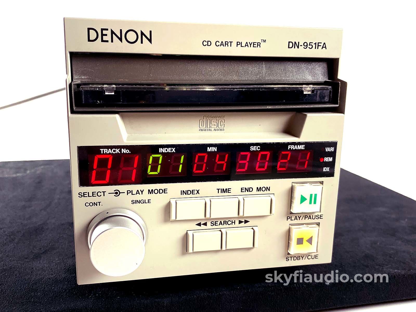Denon Dn-951Fa Professional Broadcast Quality Cd Player + Digital