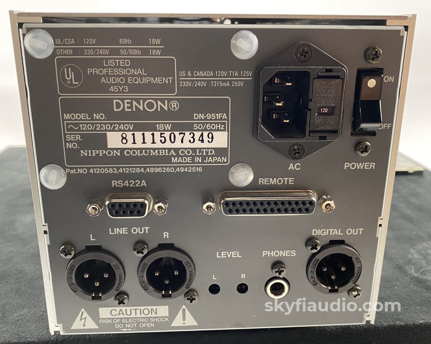 Denon Dn-951Fa Professional Broadcast Quality Cd Player + Digital