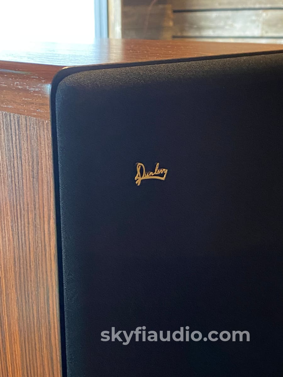 Dunlavy Sc-Iv Signature Speakers - Complete And Near Mint Survivor Set