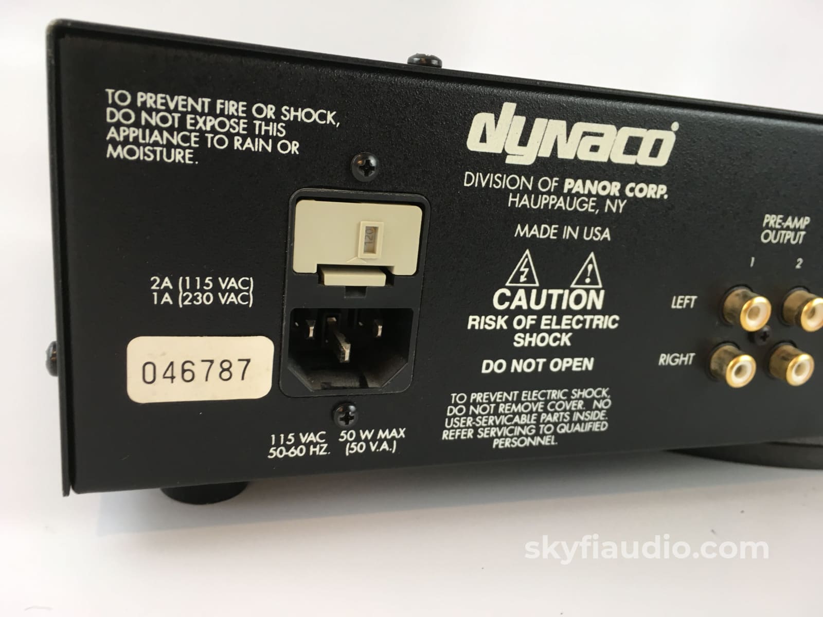Dynaco Pas-4 Tube Preamp Preamplifier