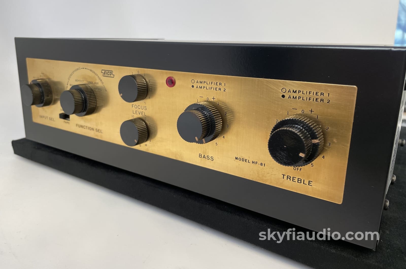 Eico Hf-81 Vintage Tube Integrated Amplifier - Fully Restored 1960S Magic!