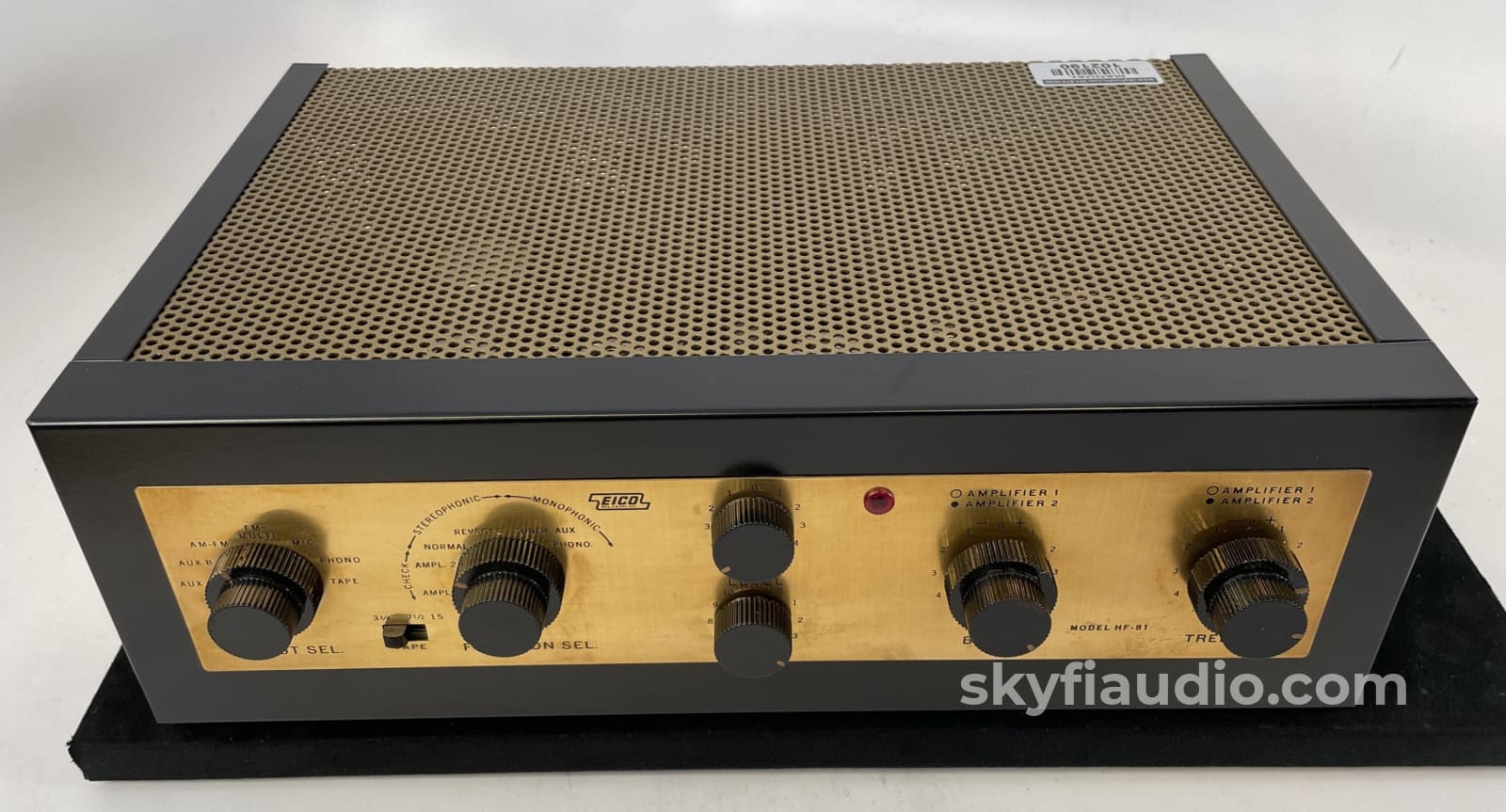 Eico Hf-81 Vintage Tube Integrated Amplifier - Fully Restored 1960S Magic!