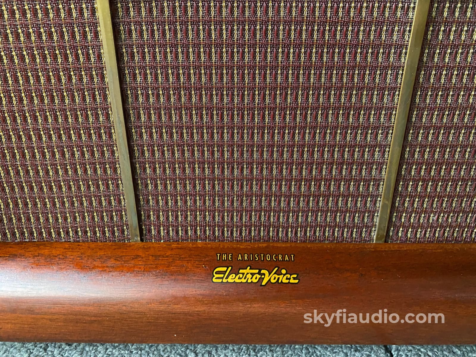 Electro-Voice Aristocrat Vintage Speakers - Tri-Axial Restored