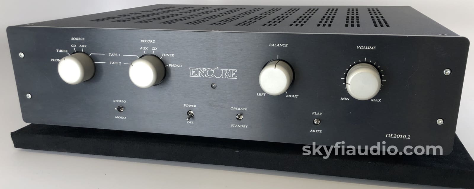 Encore Dl2010.2 Tube Preamplifier With Phono Section - Rare And Near Mint