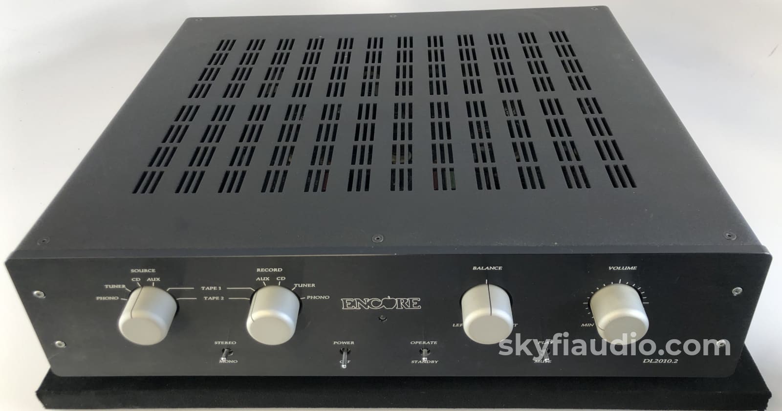 Encore Dl2010.2 Tube Preamplifier With Phono Section - Rare And Near Mint