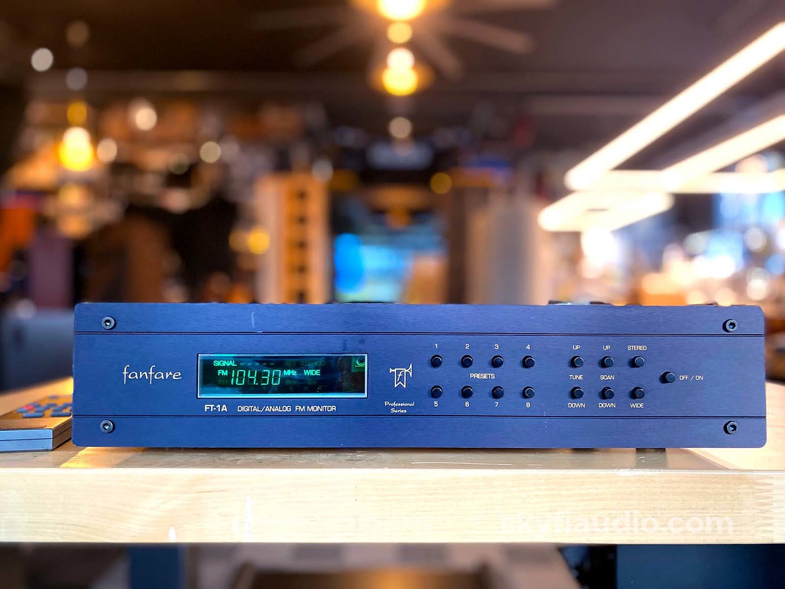 Fanfare Ft-1A Fm Tuner - Stereophile Class A Rated Component