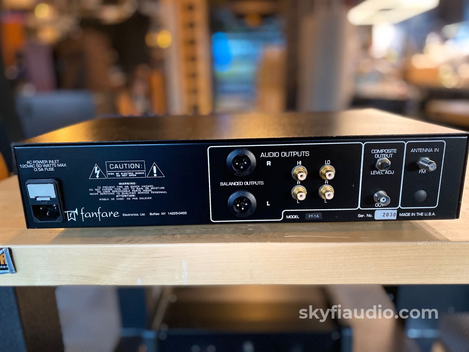 Fanfare Ft-1A Fm Tuner - Stereophile Class A Rated Component