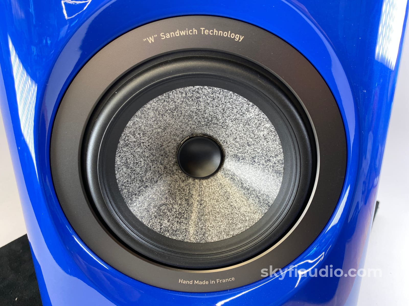 Focal Sopra No. 1 Speakers - Audi Blue Finish Perfect And Like New With Boxes Paperwork