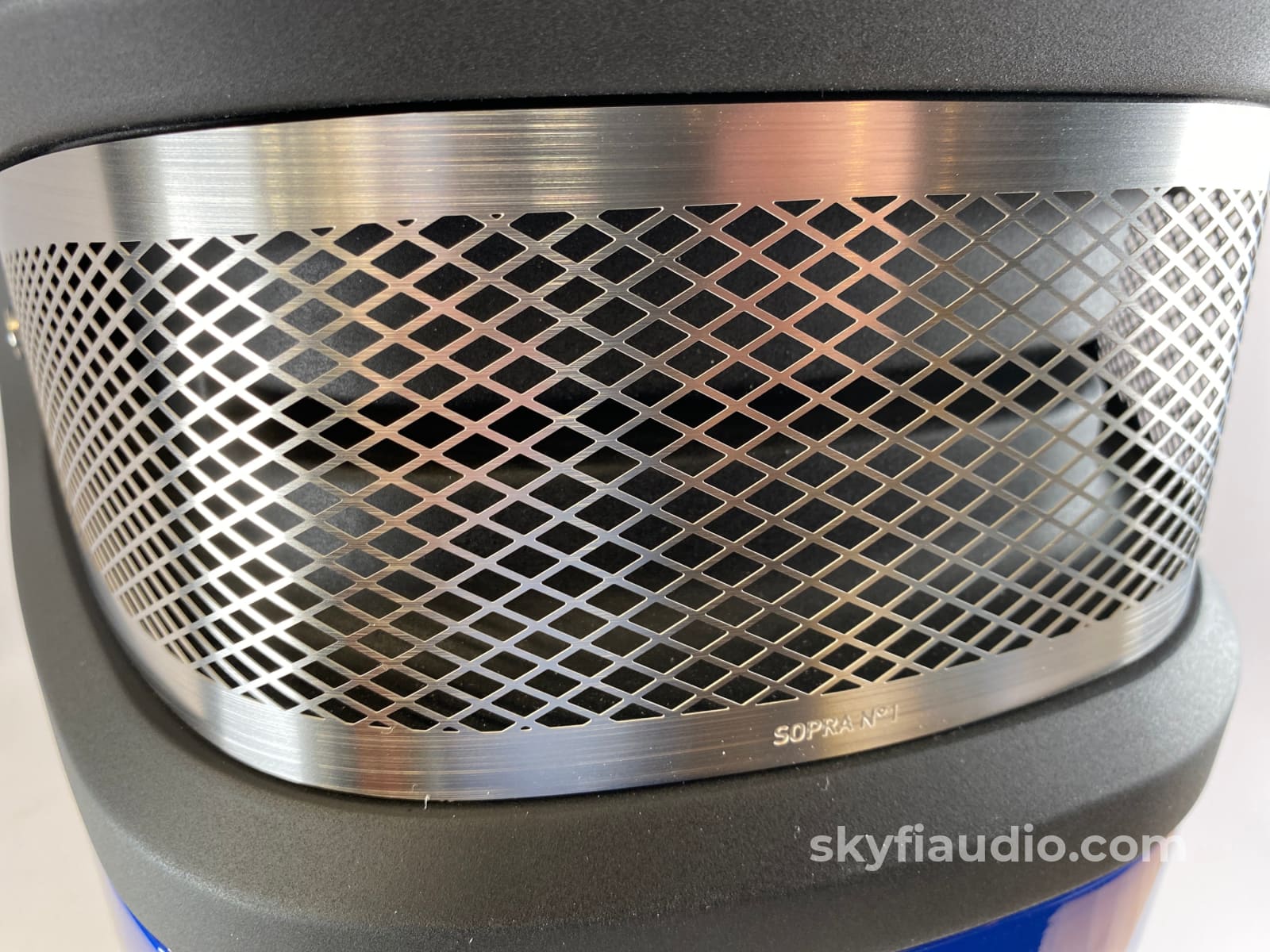 Focal Sopra No. 1 Speakers - Audi Blue Finish Perfect And Like New With Boxes Paperwork