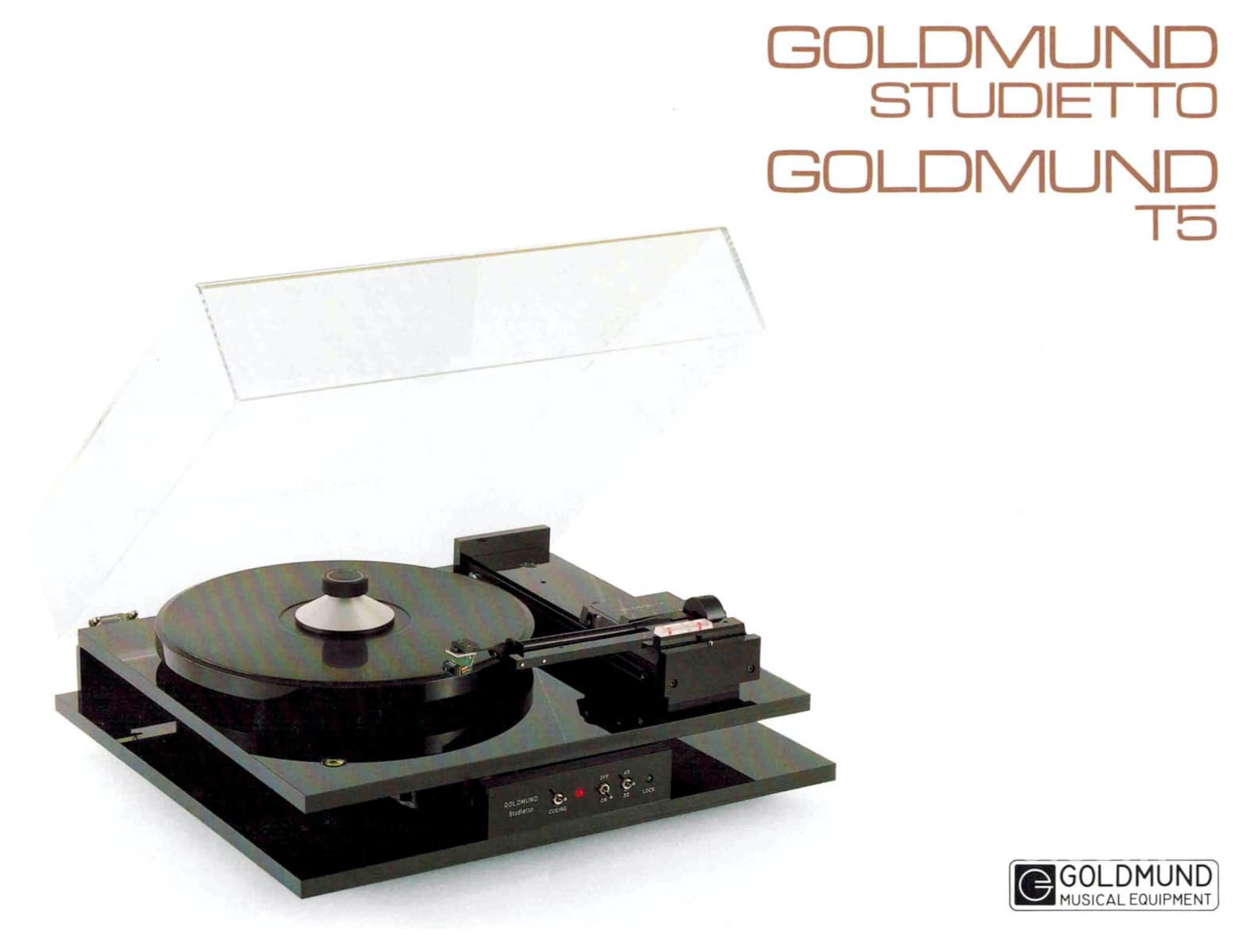 Goldmund Studietto Tangential Turntable With Grado Cartridge