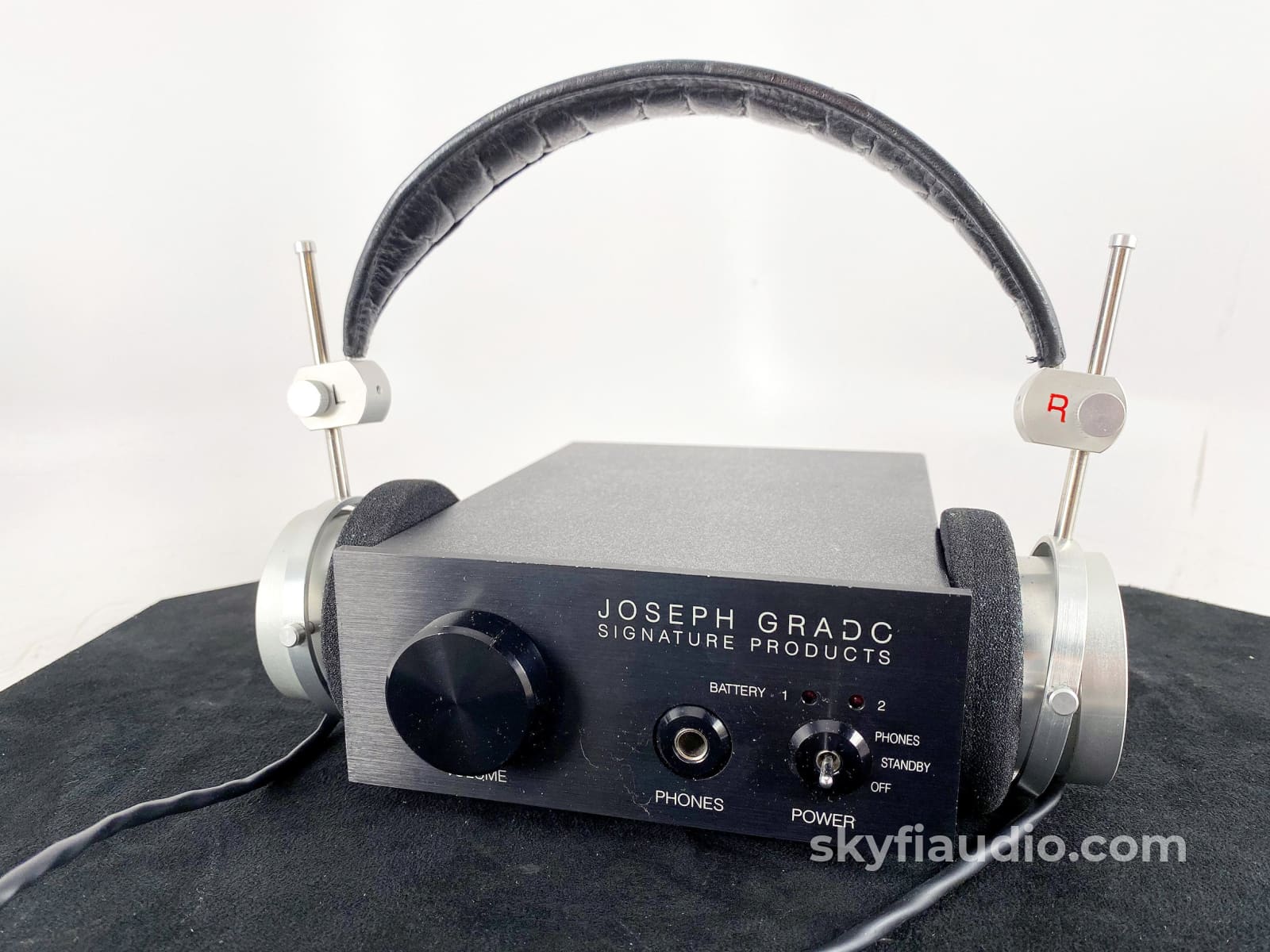 Grado Hp-1 (Hp-1000 Series) Rare And Legendary Vintage Headphones With Hpa-1 Battery Powered