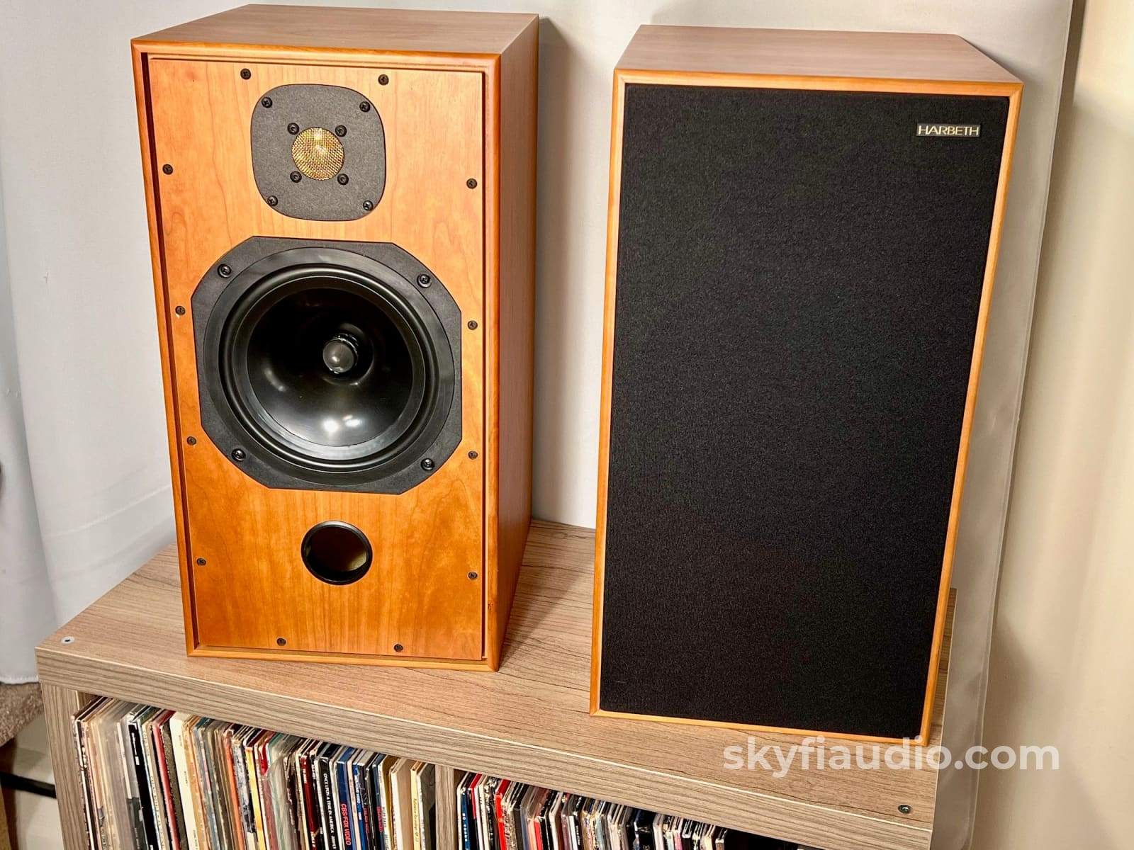 Harbeth Hl Compact 7Es-2 Speakers In A Gorgeous Cherry Finish