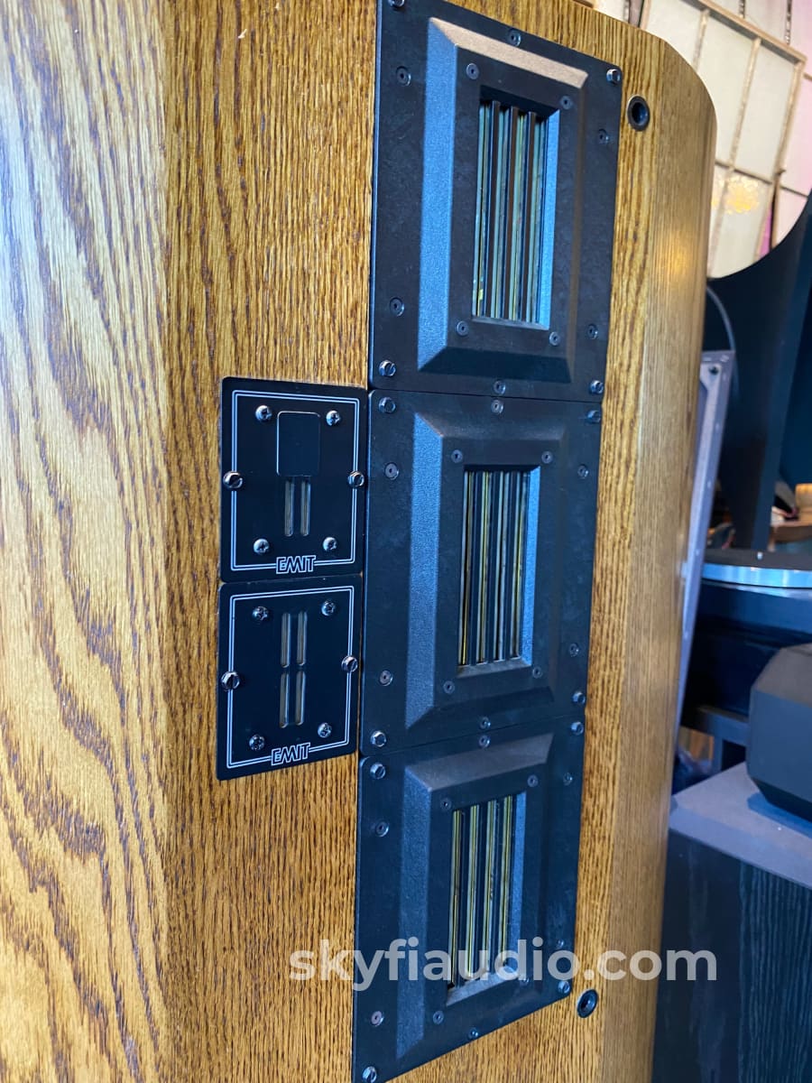 Infinity Reference Standard Rs Ii-A Vintage Ribbon Speakers With Lf Eq Very Clean