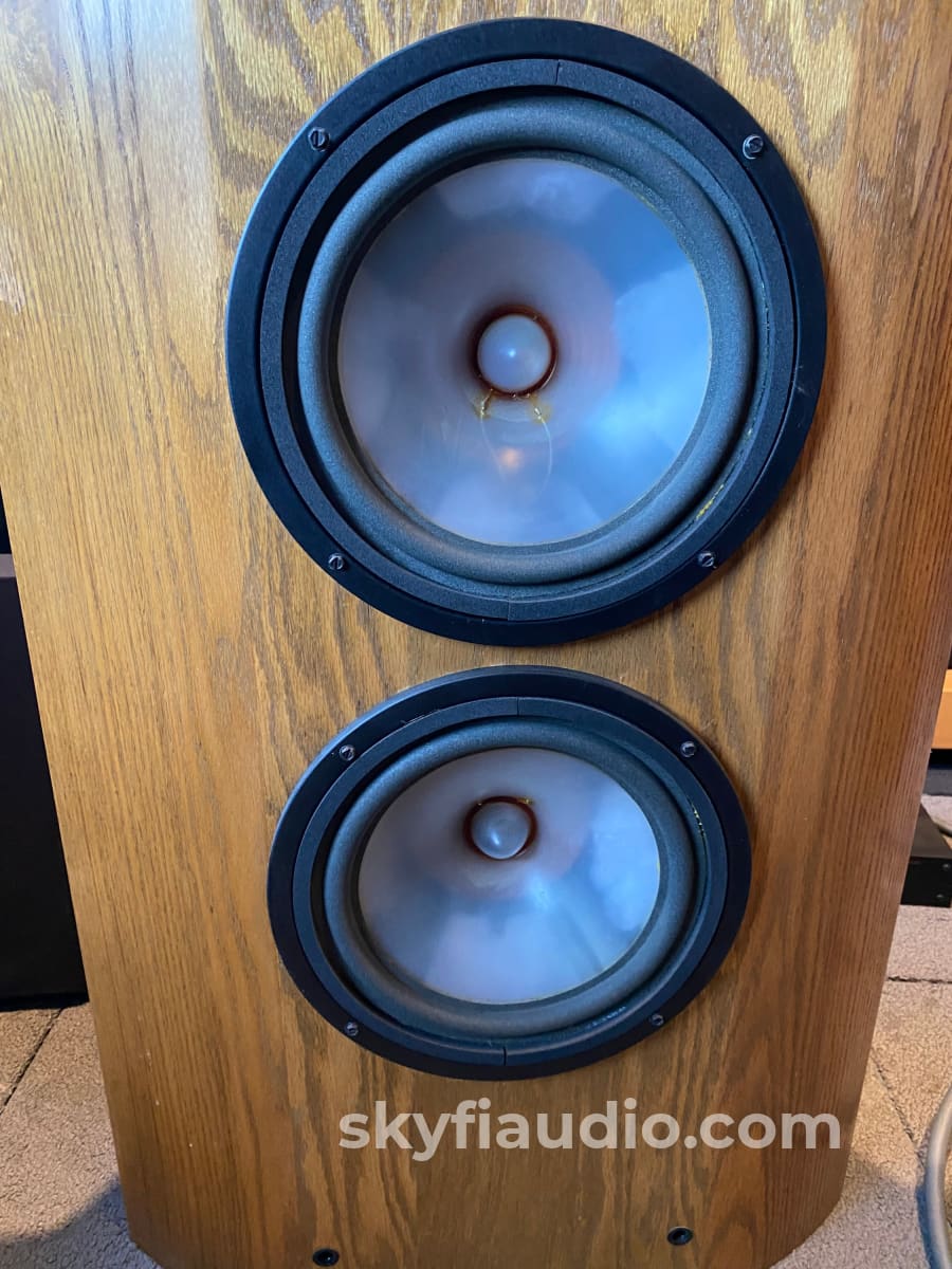 Infinity Reference Standard Rs Ii-A Vintage Ribbon Speakers With Lf Eq Very Clean