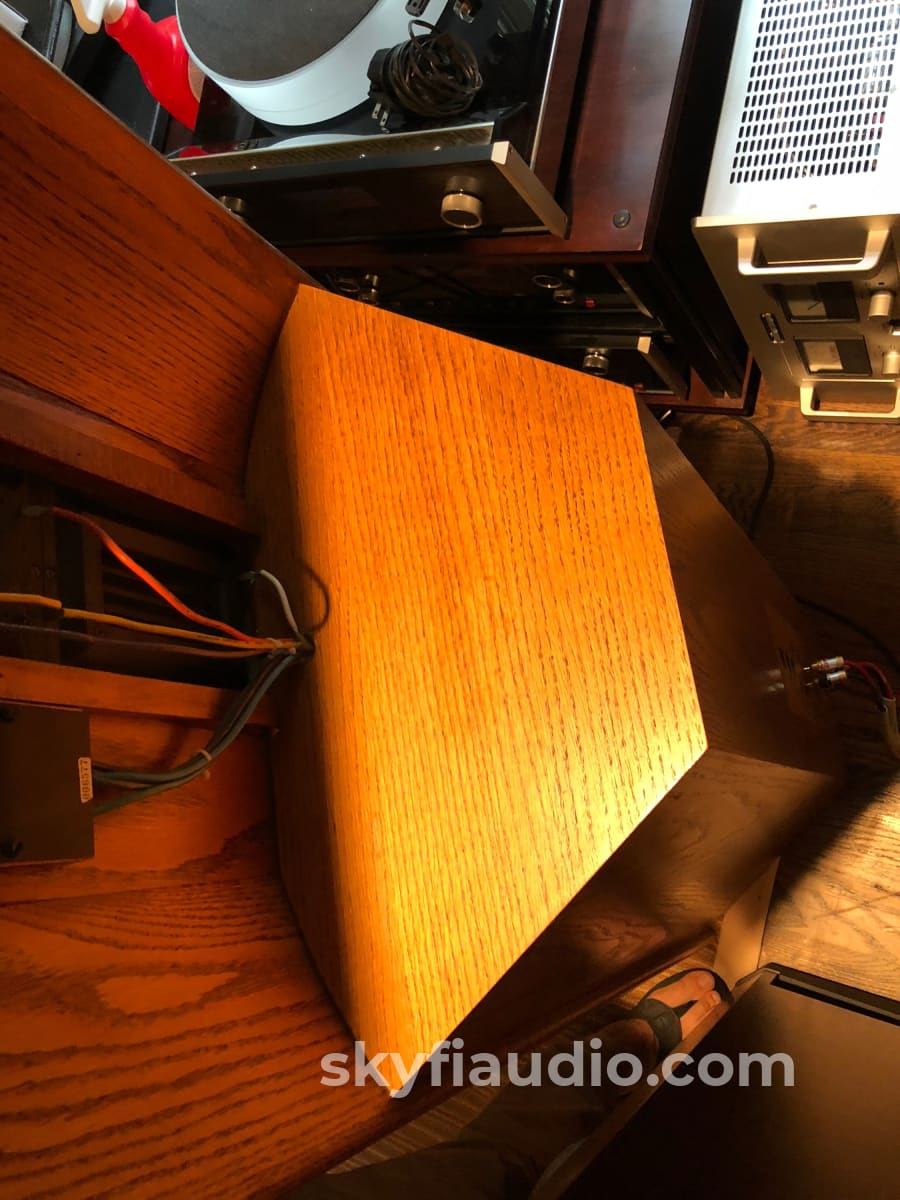 Infinity Reference Standard Rs Ii-B Vintage Ribbon Speakers With Lf Eq Near Perfect