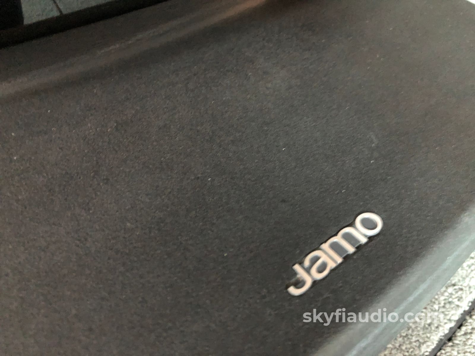 Jamo R909 Reference Speakers In Gloss Black - Made Denmark Open Baffle Design With Dual 15 Woofers