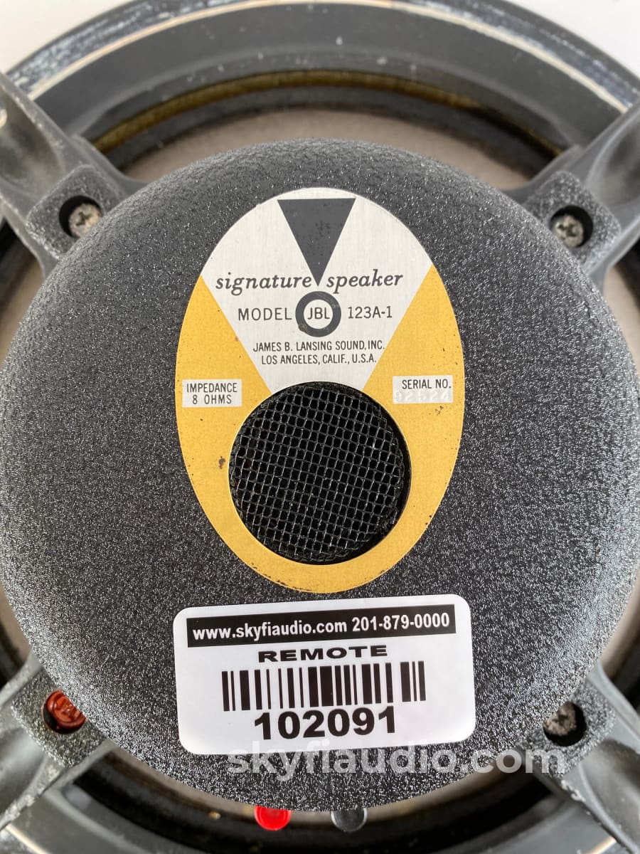 Jbl 123-A1 Woofers From L100 Speakers Or Similar