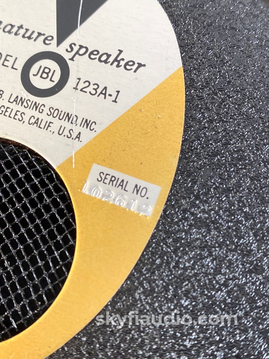Jbl 123-A1 Woofers From L100 Speakers Or Similar