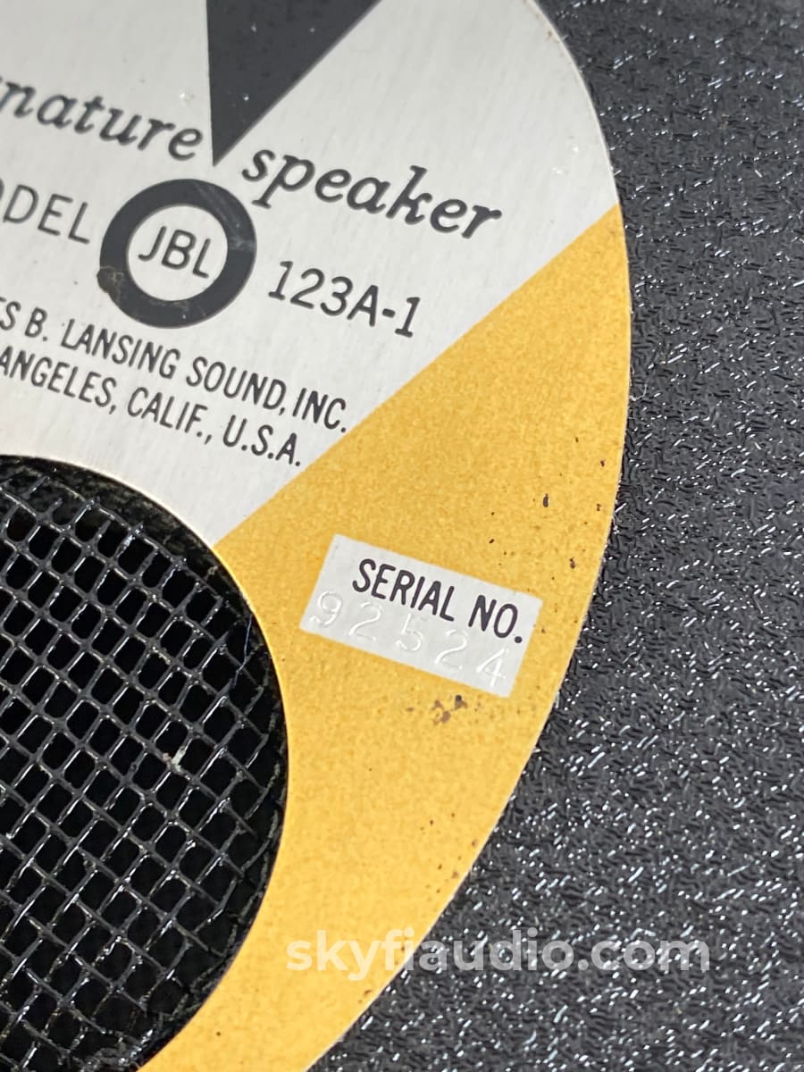 Jbl 123-A1 Woofers From L100 Speakers Or Similar