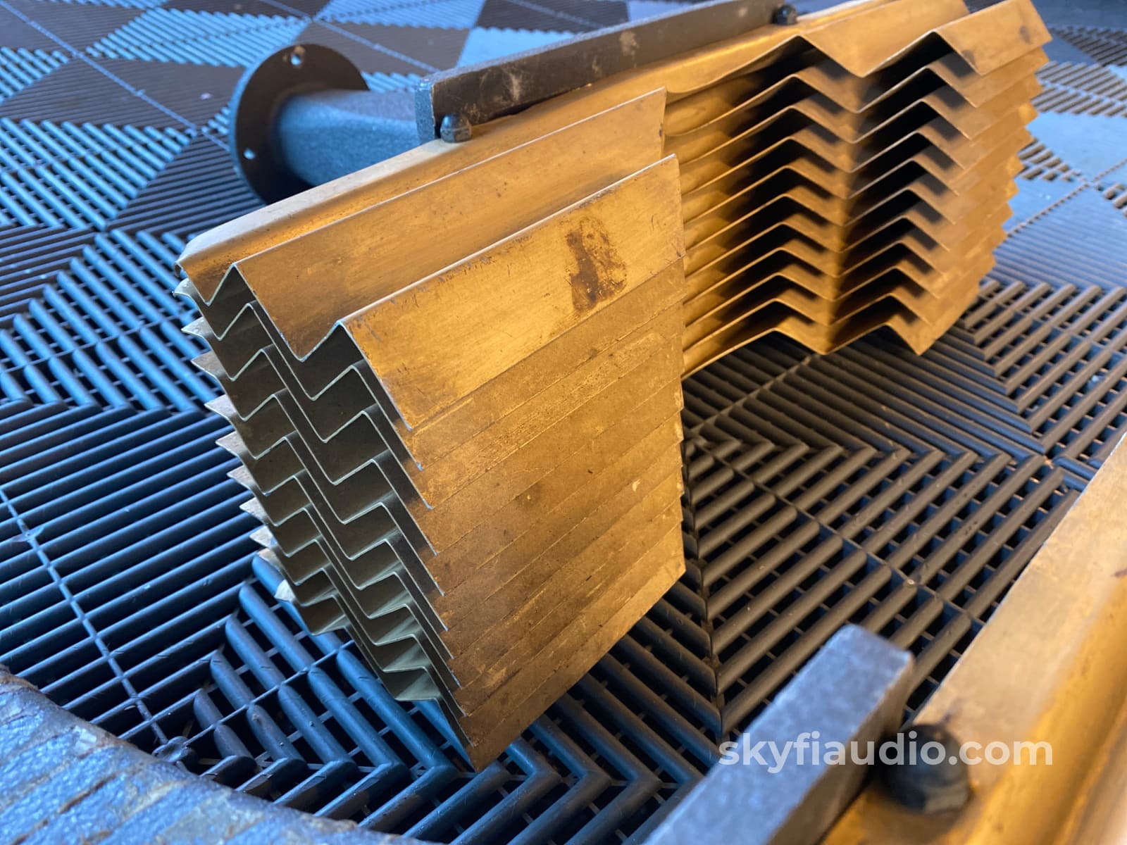 Jbl Gray 2309 Horns W/ Gold 2310 Lenses - Pair Speakers