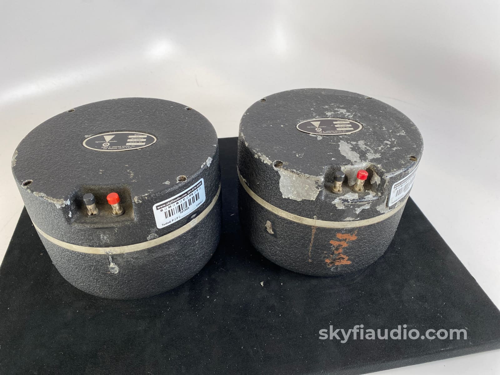 Jbl James B. Lansing 375 Horn Compression Drivers Super Rare Speakers