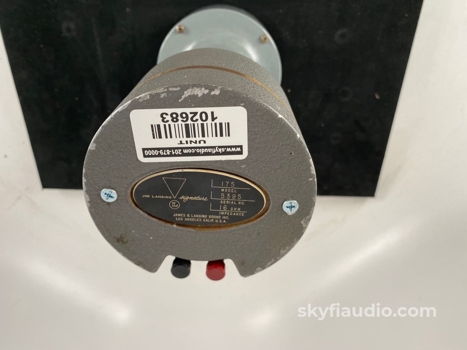 Jbl - Jim Lansing Signature 175 Driver With 1217-1290 Horn Early Gray W/Potato Mash 16 Ohm Single