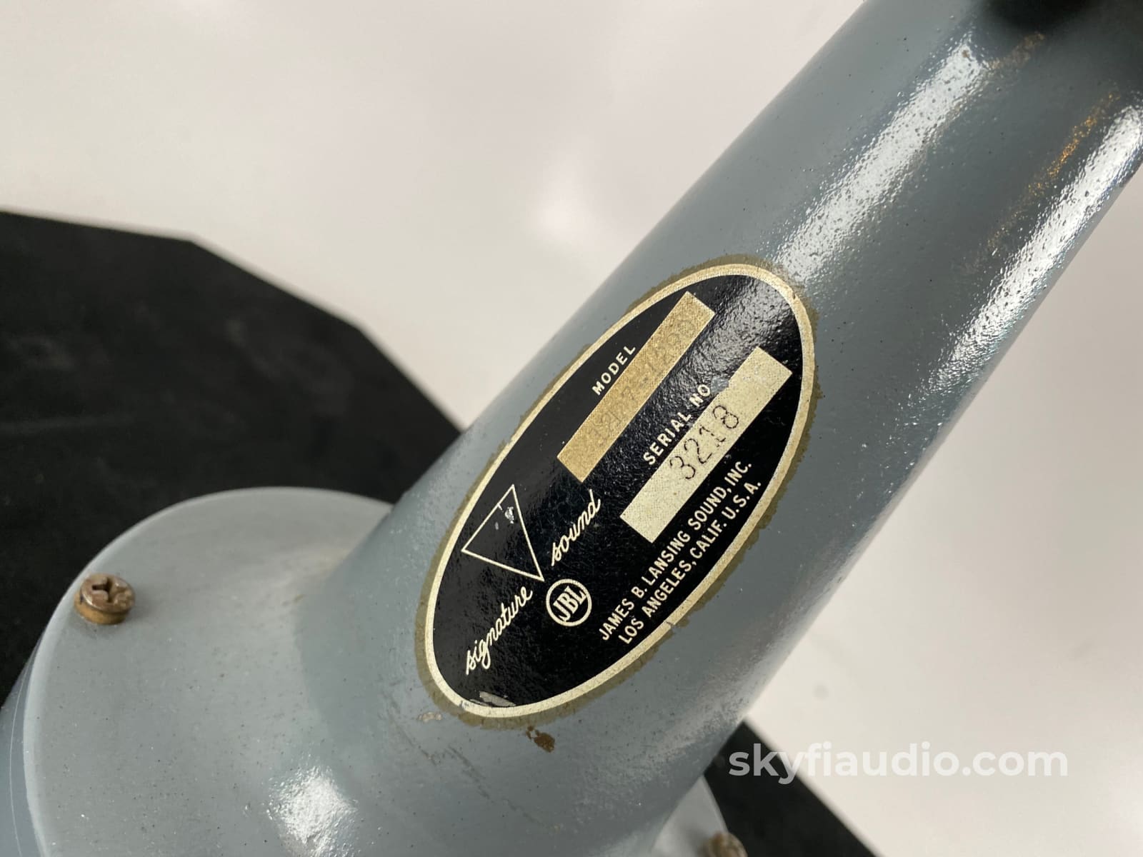 Jbl - Jim Lansing Signature 175 Driver With 1217-1290 Horn Early Gray W/Potato Mash 16 Ohm Single