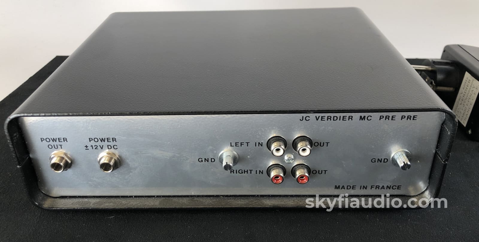Jc Verdier Mc Pre Mm To Step-Up Phono Preamp 220V Or 110V Super Rare Preamplifier