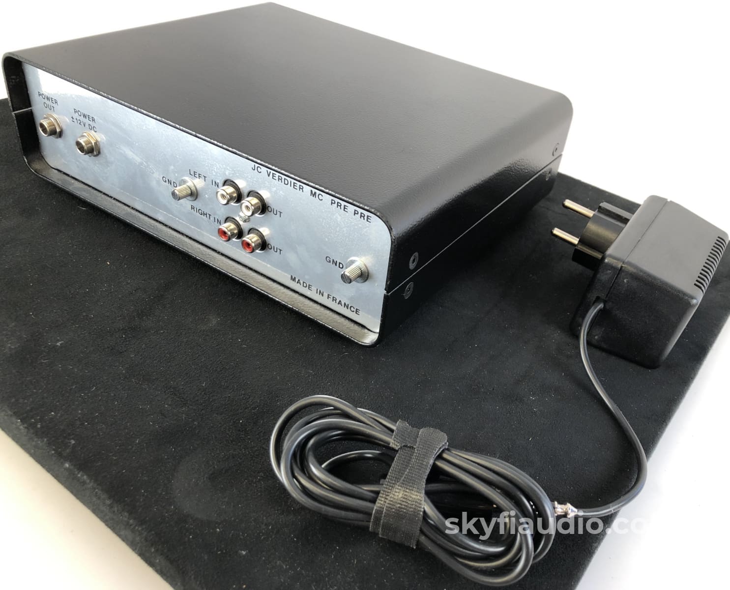 Jc Verdier Mc Pre Mm To Step-Up Phono Preamp 220V Or 110V Super Rare Preamplifier