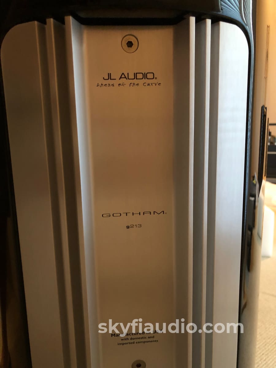 Jl Audio Gotham Reference Subwoofer In Original Crate (2 Of 2) Speakers