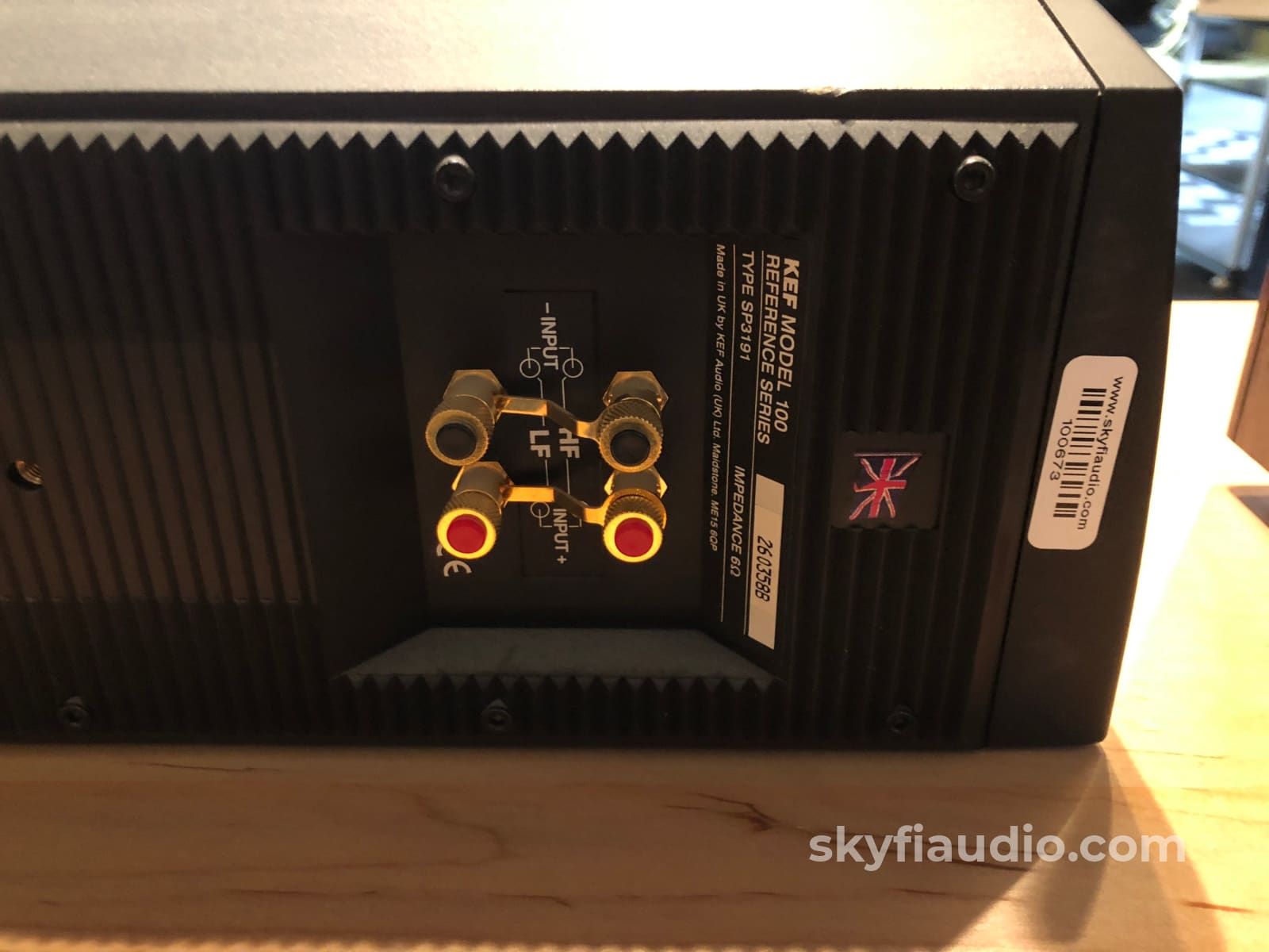 Kef Center Channel Speaker Model 100 - Original Box Speakers