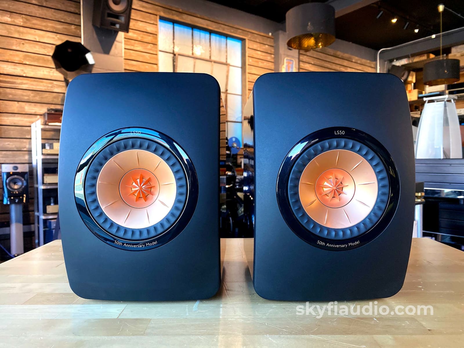 KEF LS50 Speakers - 50th Anniversary Model - Like New