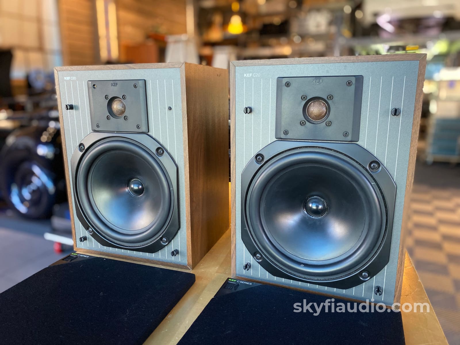 Kef Model C20 Vintage Speakers